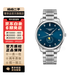【二手99新】浪琴(Longines) 名匠系列 四針月相 浪琴男表 精鋼自動(dòng)機械手表 二手手表 42mm 鉆刻藍盤(pán) L2.919.4.97.6