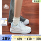 Kappa卡帕背靠背女鞋厚底板鞋女2026春季新款百搭小白鞋休閑運動(dòng)鞋子女 經(jīng)典白/冰山藍 012 38 (235mm)