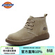 Dickies【明星同款】男士馬丁靴時(shí)尚百搭男靴子英倫風(fēng)簡(jiǎn)約工裝靴 卡其 39