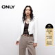 ONLY2025秋季新款時(shí)尚通勤風(fēng)高腰短款長(cháng)袖西服外套女|125108003 S00白色 S