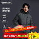 黑冰（BLACKICE）25新款男款戶(hù)外95絨高蓬800蓬活帽外套防風(fēng)防潑保暖羽絨服F8909MJ 鐵灰 M