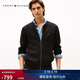 Tommy Hilfiger【含羊毛】秋冬男裝商務(wù)休閑青年針織夾克棒球開(kāi)衫毛衣外套