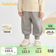 巴拉巴拉寶寶長(cháng)褲加絨保暖束腳褲子寬松冬裝2025【商場(chǎng)同款】201425108203