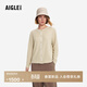 AIGLE【26年春夏新品】艾高女士戶(hù)外時(shí)尚休閑防曬開(kāi)襟針織衫外套BR15 羽毛灰 BR153 M (165/88A)