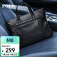 POLO公文包男士軟皮商務(wù)手提包14/15英寸電腦包出差公事包會(huì )議文件包