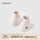 babylove新生兒腳套春秋款嬰兒護腳鞋套男女寶寶襪套純棉四季襪子