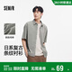 森馬（Semir）短袖襯衫男復古條紋襯衣2025夏季外套肌理感109325104203