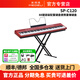 美得理（MEDELI）電鋼琴SPC120便攜SAP200重錘SPA500數碼鋼琴88鍵初學(xué)者入門(mén)考級 SP-C120紅色+X架+單踏板+豪禮