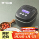 虎牌（TIGER） 壓力IH電飯煲電飯鍋JPC-G10C智能多功能日本原裝進(jìn)口高端系列3L 黑色 3L