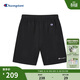 Champion冠軍短褲男夏季2024新款美式休閑純棉運動(dòng)褲 M201黑色 XL 