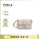 芙拉（FURLA）CHARLIE系列女式斜挎包 淺米色 MINI 【禮物】