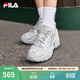 斐樂(lè )（FILA）官方掠奪者2女鞋男鞋情侶跑步鞋季老爹鞋時(shí)尚復古運動(dòng)鞋 雨霧灰-NC【女款】 37.5