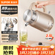 蘇泊爾（SUPOR）2.5升大容量 電熱水壺燒水壺開(kāi)水壺電水壺 雙鋼壺體 有鈦無(wú)縫內膽圓壺嘴 智能一鍵保溫 SW-25J101P