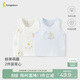 童泰（TONGTAI）寶寶背心夏季薄款純棉嬰兒衣服兒童護肚馬甲男女童內衣藍色73cm
