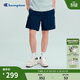 Champion冠軍短褲男26春夏新款工裝風(fēng)潮牌美式復古直筒 深藍色   XL