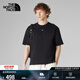 北面（The North Face）UE男短袖T恤寬松舒適城市戶(hù)外半袖上衣春夏新品|8BTV JK3/宇宙黑/26春夏新品 2XL
