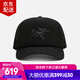 始祖鳥(niǎo)（ARC'TERYX）Bird Trucker Curved 男女戶(hù)外速干卡車(chē)帽 遮陽(yáng)防曬鴨舌帽棒球帽  Black/黑色 均碼