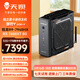 天鋇游刃Y獨顯迷你主機 AMD銳龍R9電腦臺式整機雙A組合內置RX7600XT顯卡8G顯存電競游戲小型主機 32G DDR5內存1TB固態(tài)PCIE4固態(tài)硬盤(pán) RX7600XT 8G顯卡