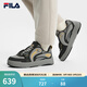 斐樂(lè )（FILA）官方男鞋VIBE復古板鞋律動(dòng)鞋時(shí)尚休閑運動(dòng)鞋 鳩鴿灰/貝魯加灰-MB 40
