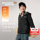 Skechers自營(yíng)男女童梭織短款羽絨外套兒童防油防污連帽鴨絨外套P425K045