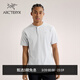 ARC'TERYX始祖鳥(niǎo) KADEM HENLEY SS 透氣 男子 速干短袖T恤 Solitude Heather/隱秘灰 L