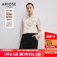 艾諾絲雅詩(shī)ARIOSEYEARS春秋新品醋酸高級感長(cháng)袖襯衫上衣女30115112 香檳色 XL