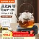 蘇泊爾（SUPOR）耐高溫玻璃提梁壺蒸煮泡養生壺普洱白茶煮茶器家用簡(jiǎn)約辦公泡茶壺 電陶爐升級款+煮茶壺1300ml