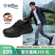金利來(lái)（Goldlion）男鞋秋款戶(hù)外休閑鞋輕質(zhì)緩震增高運動(dòng)鞋G557530700AAE黑42