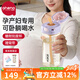 恩尼諾吸管杯孕婦刻度杯產(chǎn)婦專(zhuān)用水杯躺著(zhù)喝水ppsu糖耐杯子兒童女生可用 紫【德國ppsu】【贈背帶】【孕期產(chǎn)后月子可用】 500ml