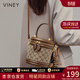 viney斜挎包包女包品牌水桶包洋氣手提包生日禮物送女友老婆 【咖啡色】實(shí)用輕奢高檔單肩包 小眾時(shí)尚百搭休閑復古小包