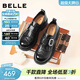 百麗（Belle）英倫風(fēng)流蘇牛皮樂(lè )福鞋女2026春新質(zhì)感舒適厚底單鞋B3030AM6預售 黑色 37 (235mm)
