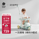 babycare雙子滑板車(chē)兒童滑板車(chē)1-3-8歲多功能遛娃神器寶寶滑滑車(chē) 螺旋藻綠