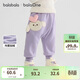 巴拉巴拉寶寶褲子男童長(cháng)褲秋冬女童加絨褲嬰兒pp褲外穿萌