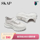 圣伽步（SKAP）老爹鞋女士厚底透氣阿甘運動(dòng)休閑鞋