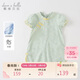 戴維貝拉（DAVE＆BELLA）女童連衣裙兒童漢服夏裝嬰兒寶寶國風(fēng)裙子小女孩