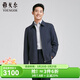 雅戈爾（YOUNGOR）行政夾克男茄克男士春夏男中青年單茄克商場(chǎng)同款 藏青 M 170/92A