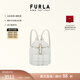 芙拉（FURLA）【禮物】FLOW迷你女士時(shí)尚雙肩包小背包輕便高顏值 棉花糖白