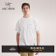 ARC'TERYX始祖鳥(niǎo) KRAGG SL COTTON SS 透氣 男子 棉質(zhì)短袖T恤 WHITE LIGHT/石膏白 L