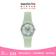 斯沃琪（Swatch）瑞士手表 lady系列 男女生日禮物 石英表 玉髓瑩輝 LG131