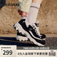 斯凱奇（Skechers）女鞋春季厚底老爹鞋百搭軟底舒適外穿運動(dòng)鞋11959
