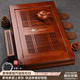 從簡(jiǎn)新款雞翅木茶盤(pán)抽屜式儲水排水雙用托盤(pán)家用實(shí)木蓄水茶臺小號茶托 花梨木蓮升：64*39*7.5cm