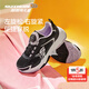 Skechers斯凱奇童鞋躍界機能鞋秋冬運動(dòng)鞋兒童鞋女童休閑老爹鞋303946L 女童/黑色/BLK 34