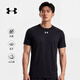 安德瑪（Under Armour）短袖男子夏季速干T恤抗菌棉感休閑運動(dòng)潮流百搭健身訓練半袖