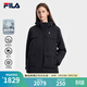 FILA 斐樂(lè )官方女士棉服2026春季新款時(shí)尚休閑連帽派克服保暖外套 傳奇藍-NV L 170/88A/L