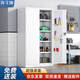 海艾珈加厚重型工具柜工廠(chǎng)五金收納柜汽修車(chē)間帶掛板帶鎖1800*1000*500