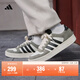 adidas「小鋸齒」D-PAD CLASSIC美高風(fēng)籃球風(fēng)板鞋男女阿迪達斯   遺跡綠/漢玉白   42