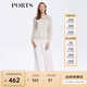 PORTS寶姿春夏新品女裝針織開(kāi)衫LM8K429MKE005 奶綠色 L