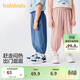 巴拉巴拉童裝兒童褲子男童防蚊褲夏季2025寶寶長(cháng)褲女童休閑褲208225108208