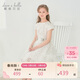戴維貝拉【高定禮服】女童公主裙夏裝高端刺繡裙子氣質(zhì)公主裙