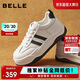 百麗小泡芙厚底增高小白鞋女輕盈運動(dòng)休閑板鞋B1831BM4 奧利奧 37